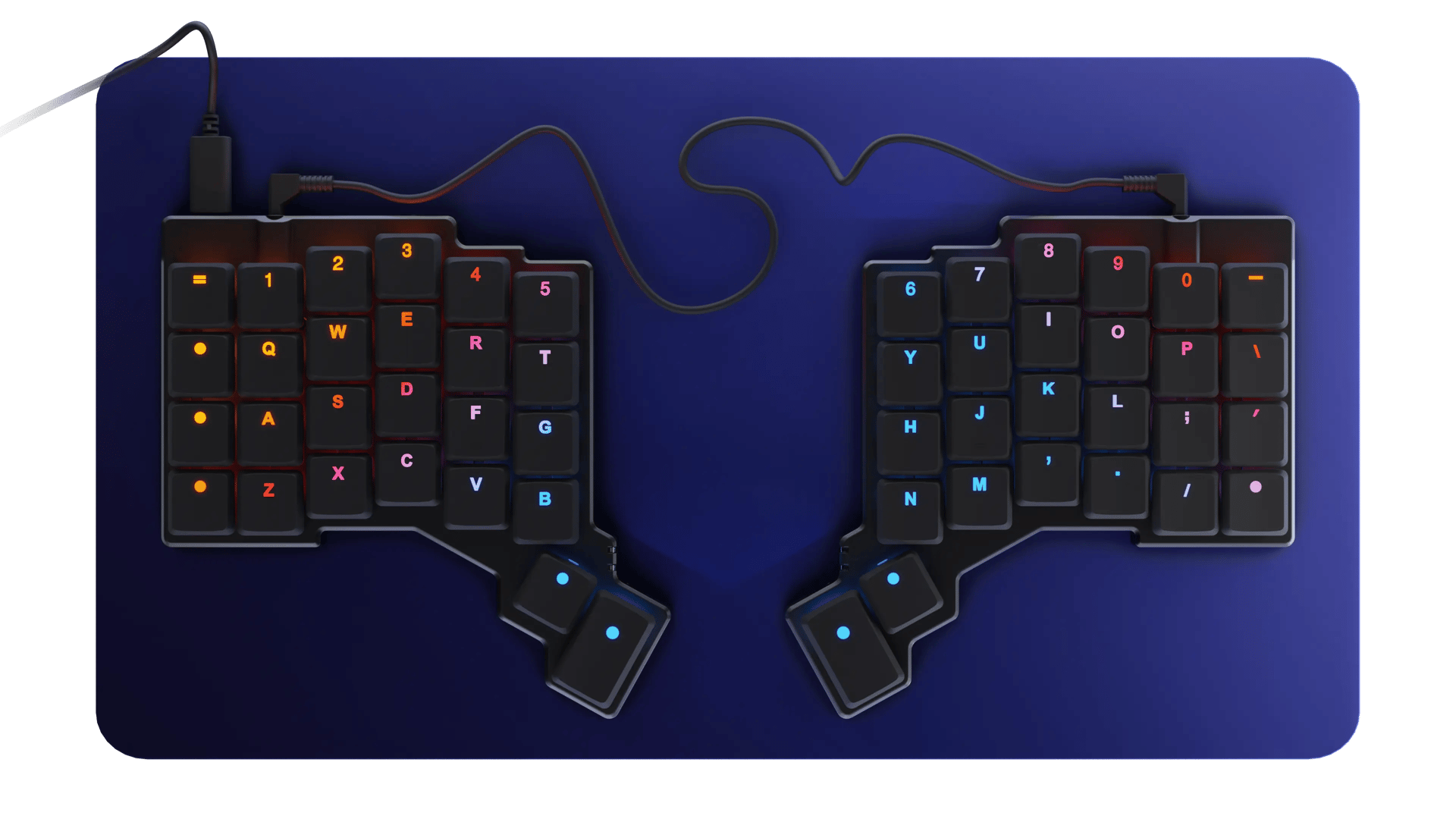 About our keycaps | ZSA Voyager | zsa.io