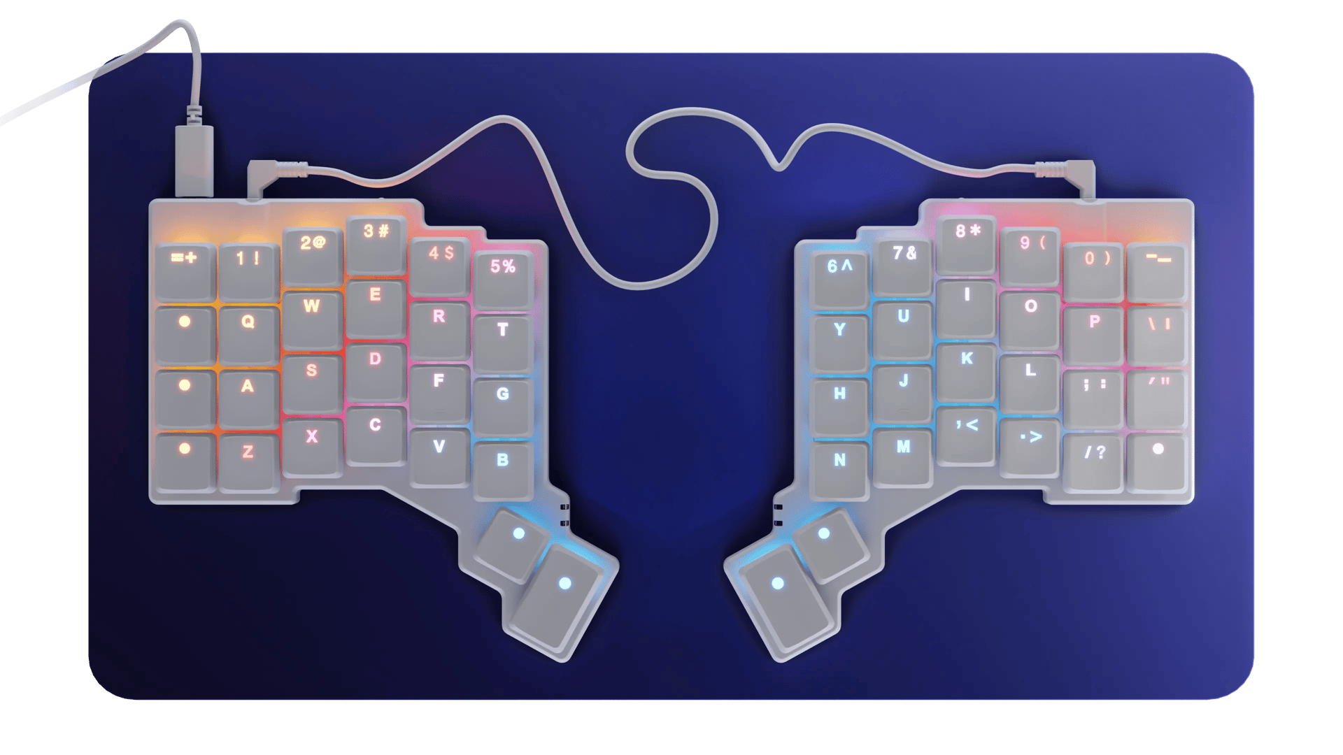 About our keycaps | ZSA Voyager | zsa.io