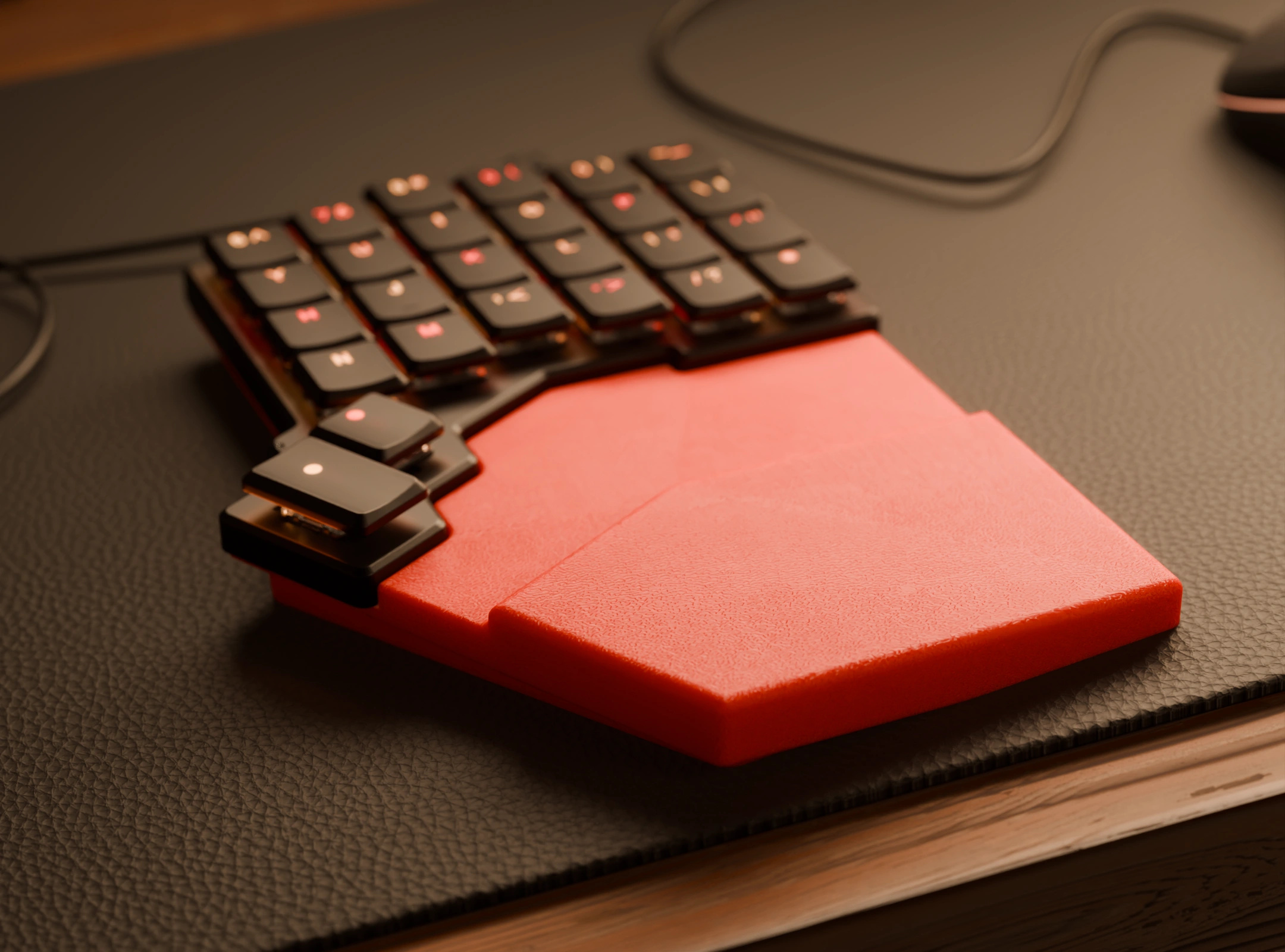 Voyager wrist support close-up