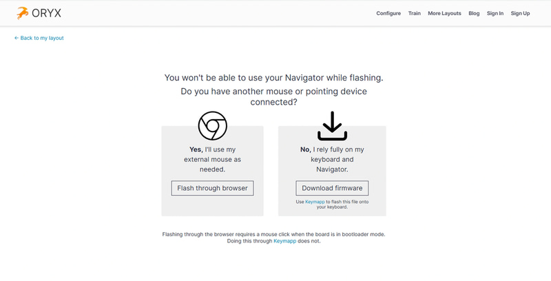 Bottom right portion of the configurator with a Modify Layout button
