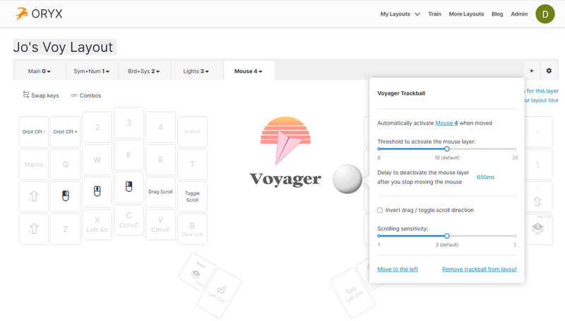 Bottom right portion of the configurator with a Modify Layout button