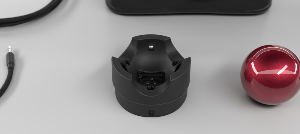 Black carrying case